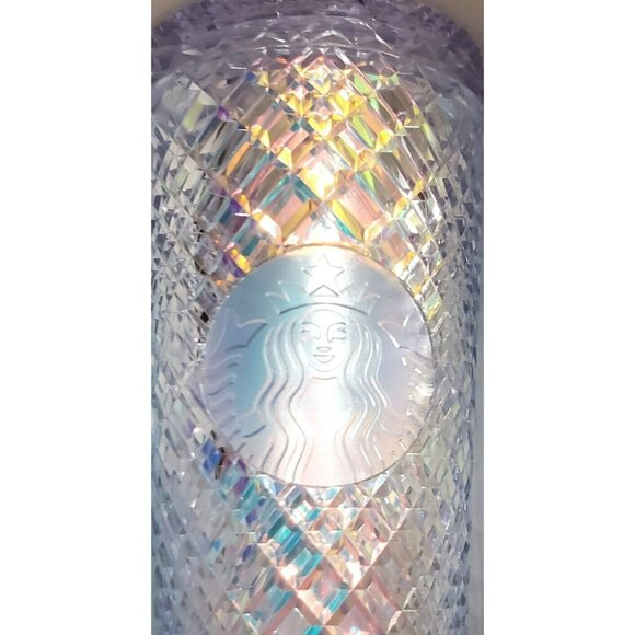 Starbucks Mini Cold Cup Key Chain Iridescent Ornament Holiday '22 Christmas Gift - Picture 6 of 7